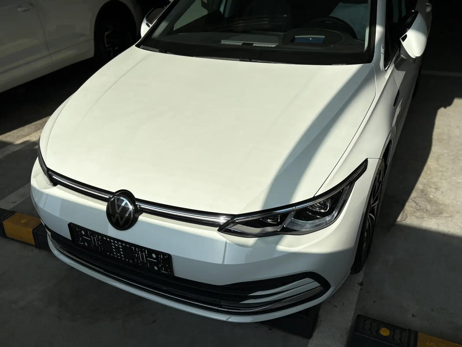 폭스바겐 골프 퓨어 화이트 TDI 프레스티지 2024년식 실물 사진 5/13